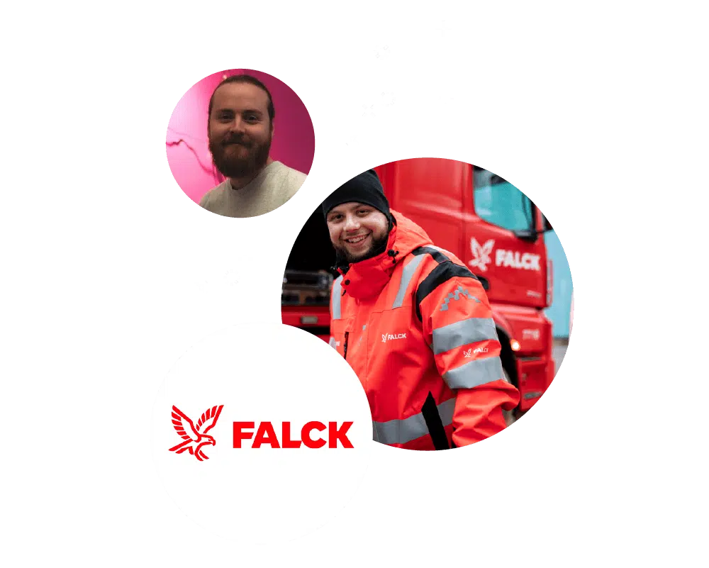 Falck at work