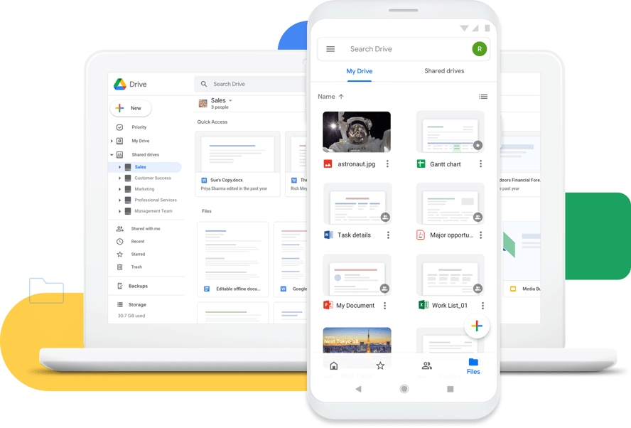 Google Drive för hybridarbete