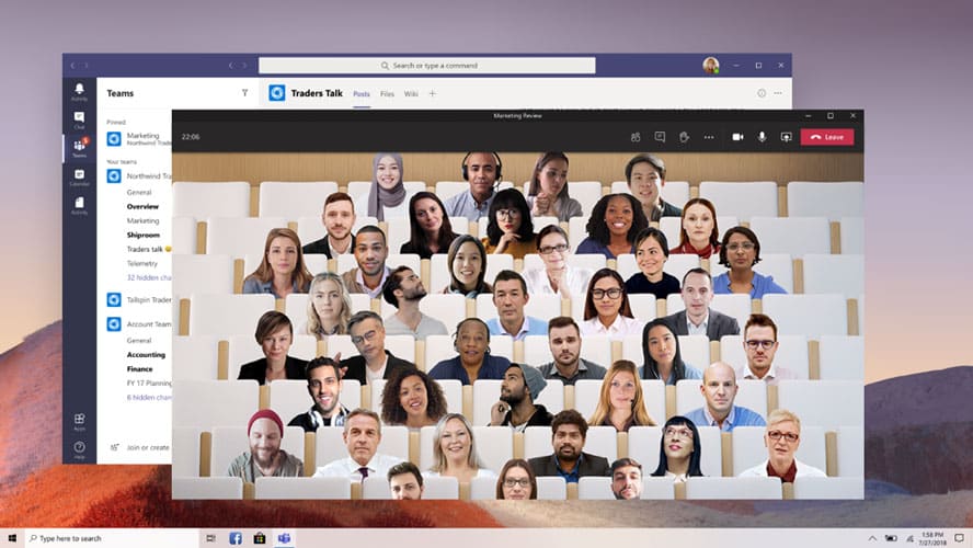 Microsoft Teams for hybrid work