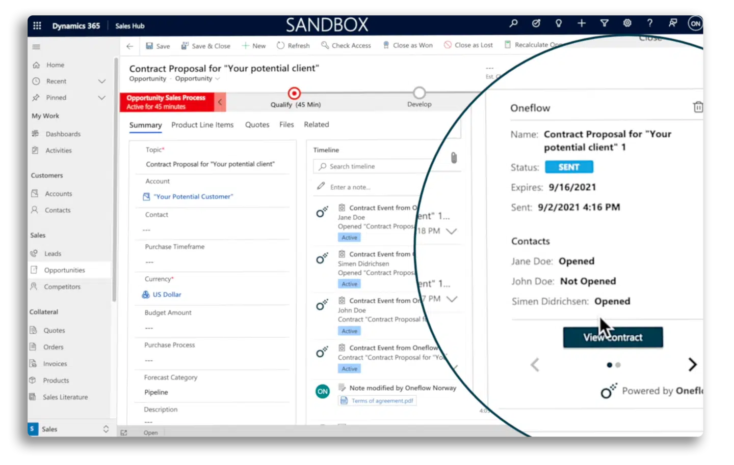 Kontraktsstyring i Microsoft Dynamics