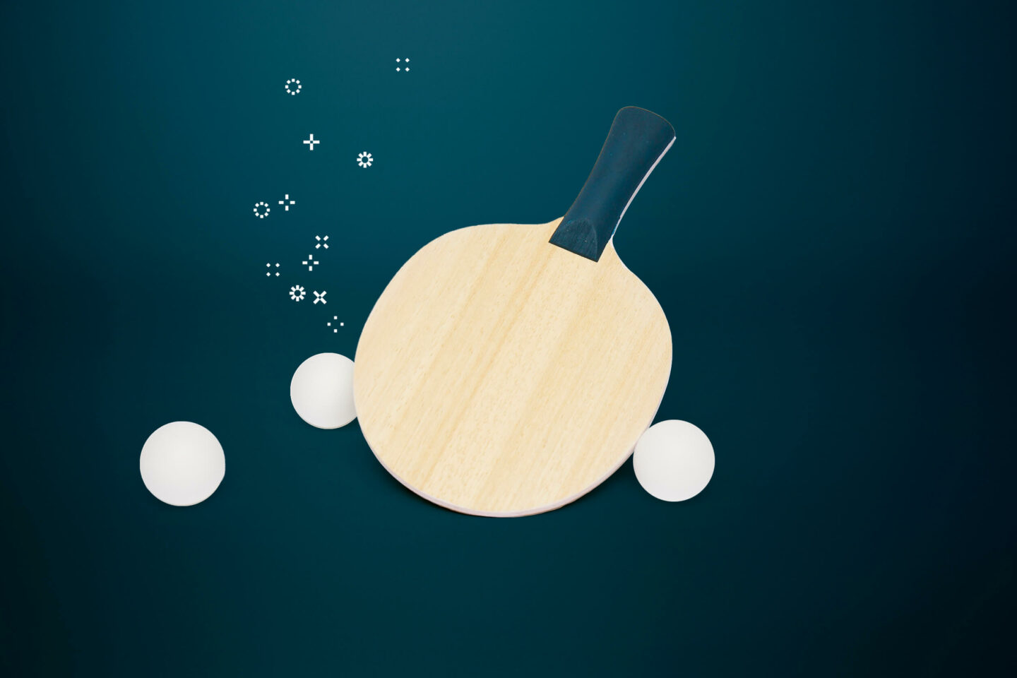 Ping pong paddle with three balls - blog on applications for AI in B2B