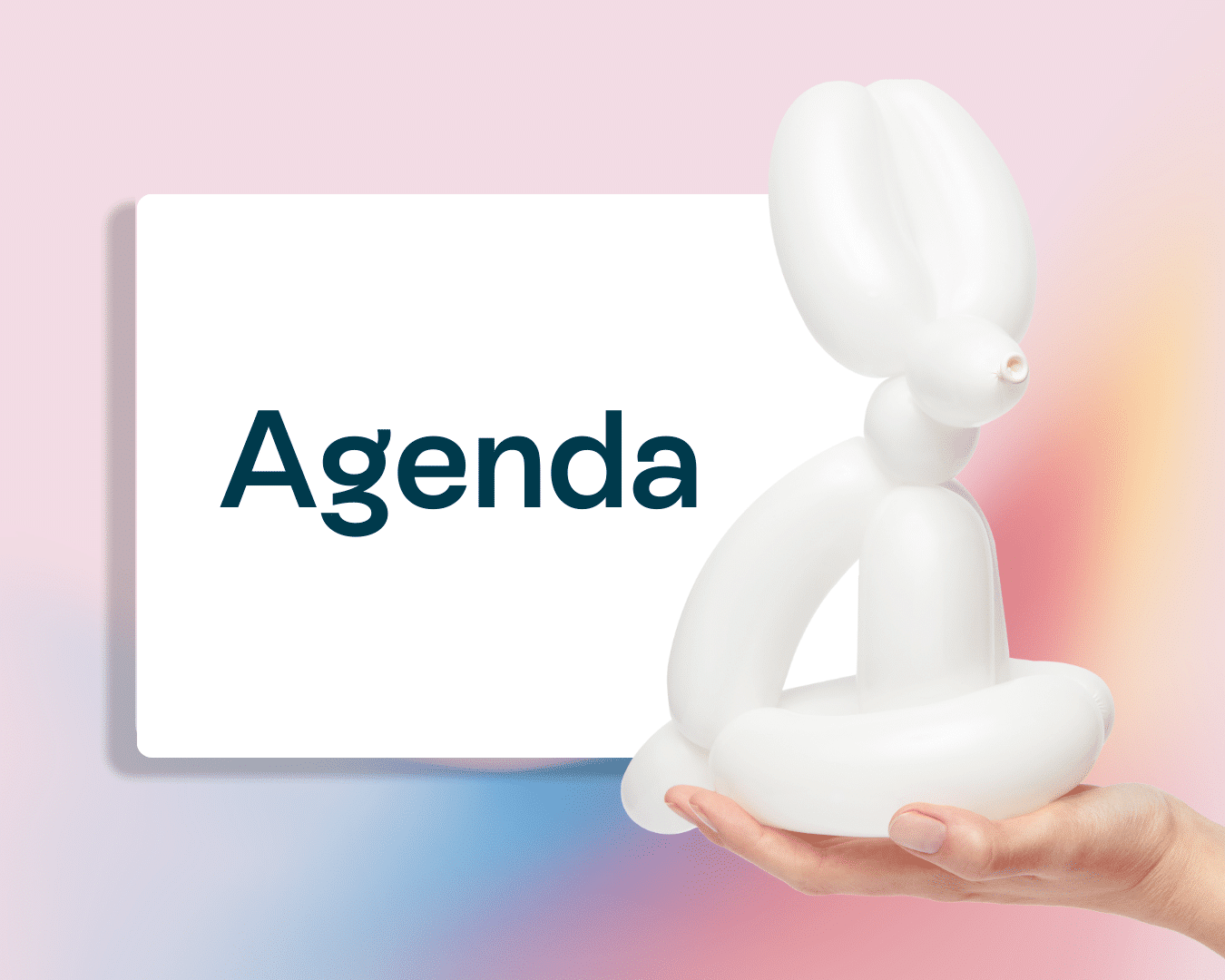 save time with shorter meetings - request an agenda - oneflow