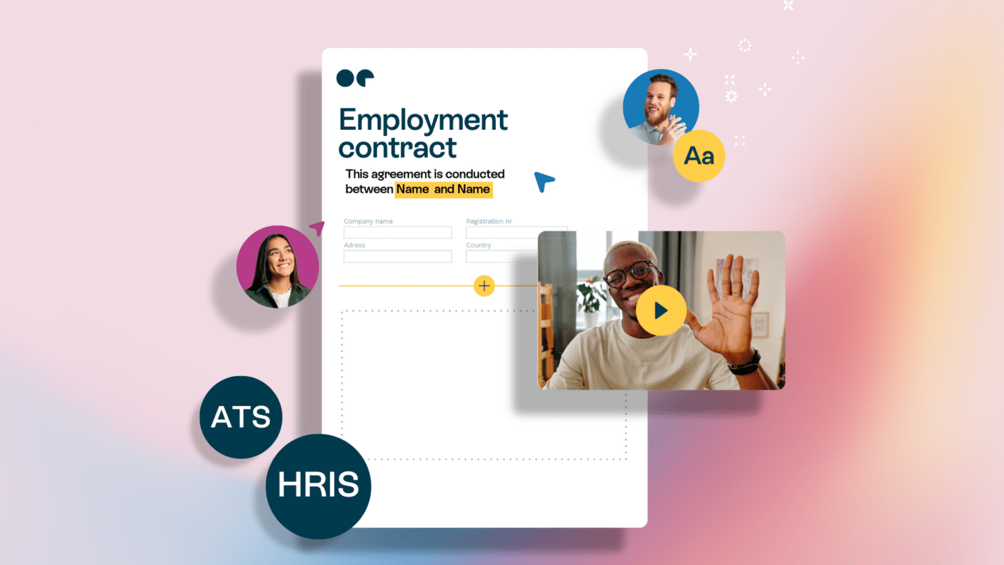digital contracts for recruitment – Oneflow