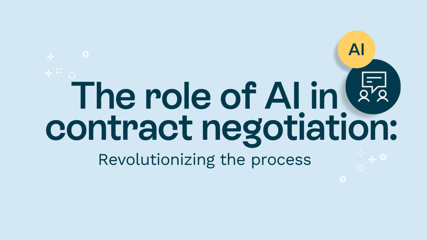 The role of AI in contract negotiation - Oneflow
