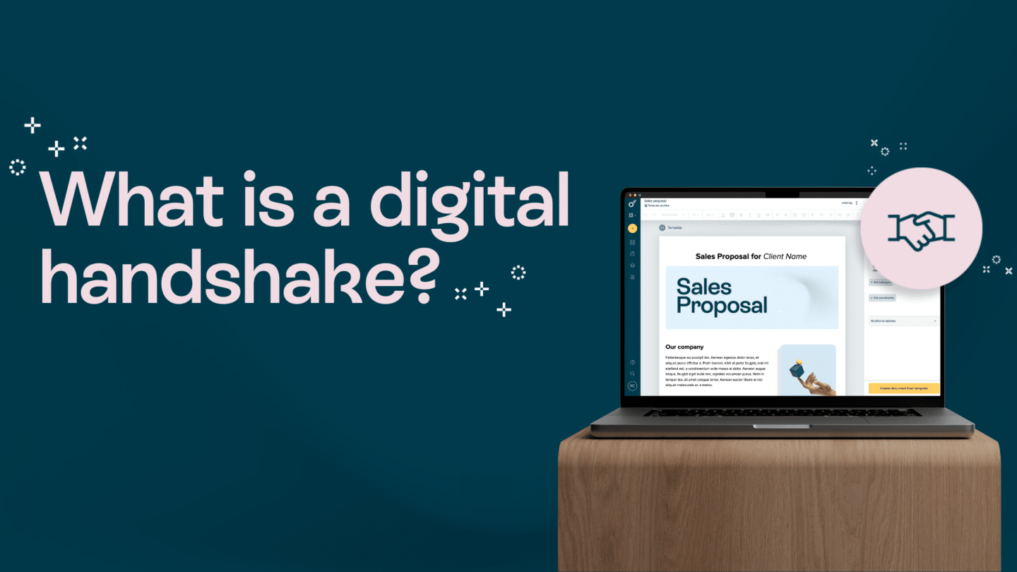 What is a digital handshake? - Oneflow