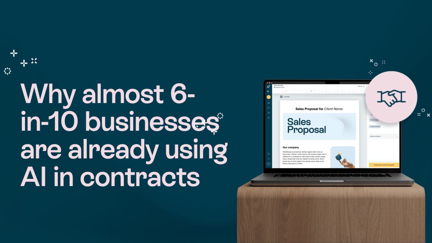 Why almost 6-in-10 businesses are already seeing the benefits of AI in contracts? - Oneflow