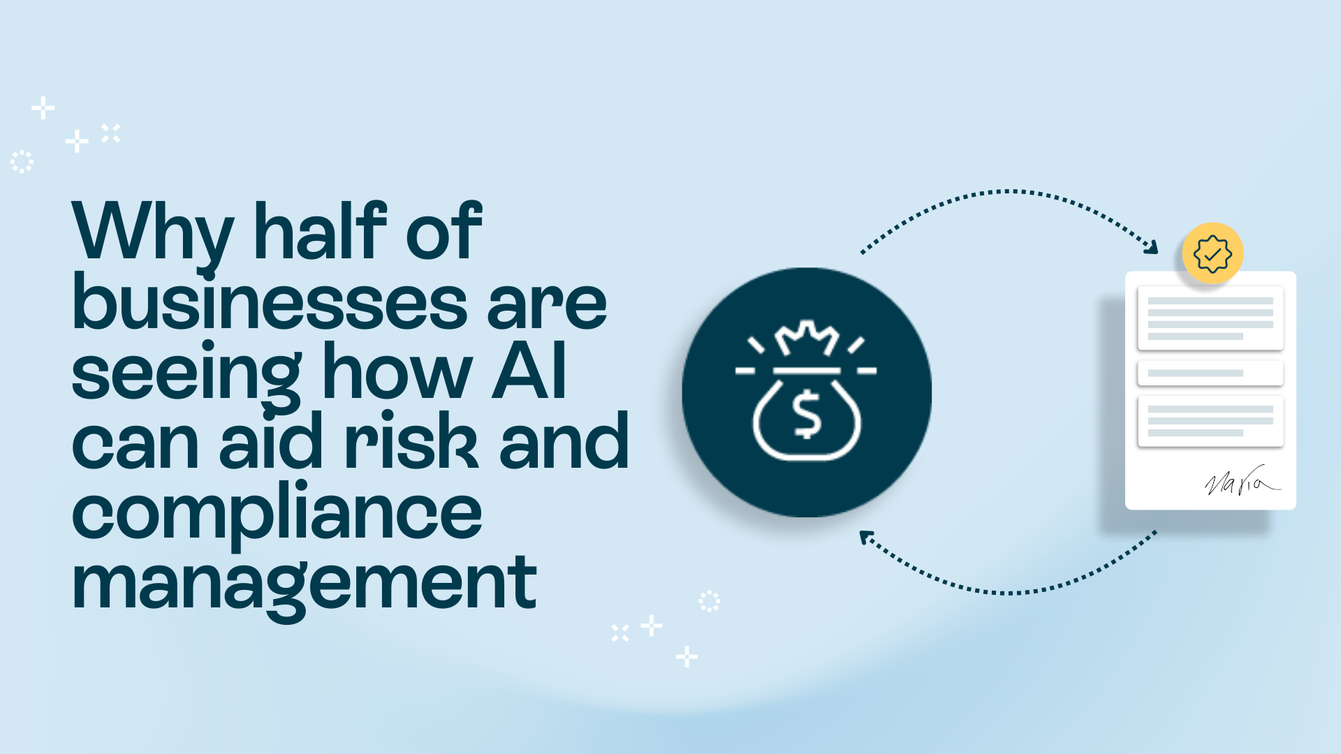 AI can aid risk and compliance management: Here's how - Oneflow