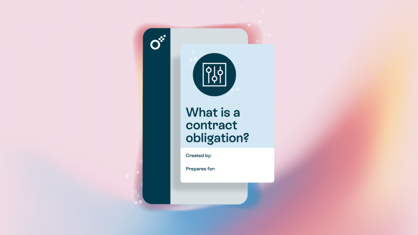 What is a contract obligation? The essential guide - Oneflow