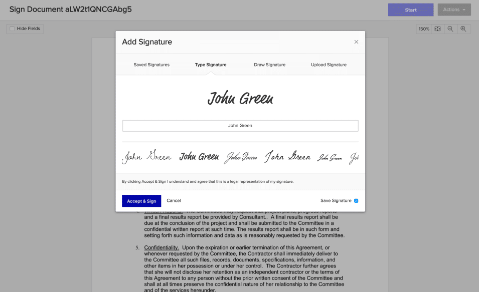 Xodo Sign (formerly Eversign): Flexible digital signature solution