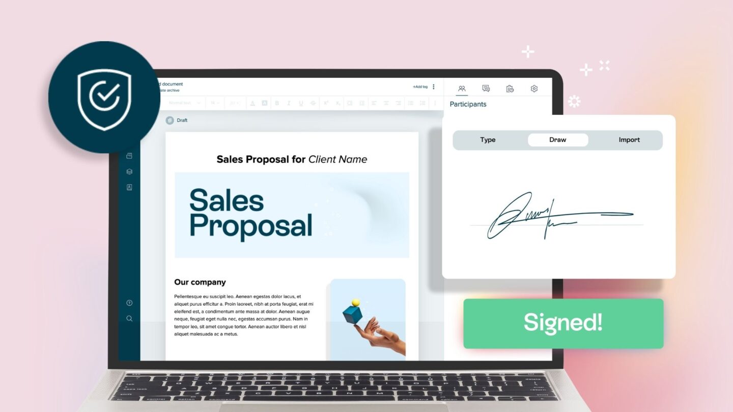 A secure e-signature tool is worth the investment - Oneflow