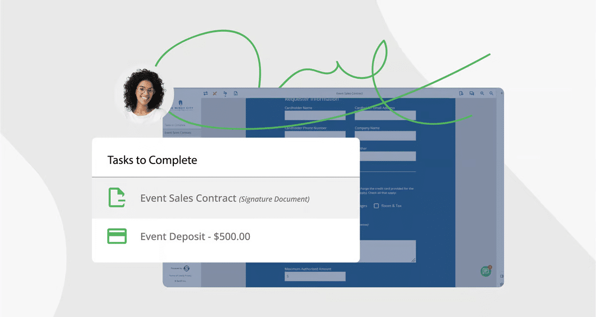 Best Salesforce contract management software in 2026 7 A screenshot of Sertifi contract management Salesforce integration dashboard