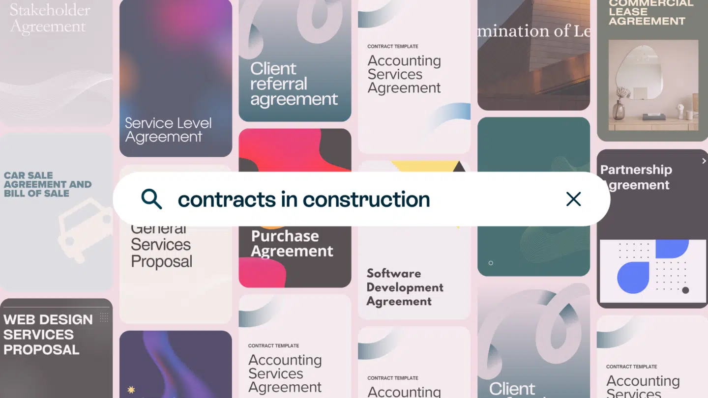 20 contracts in construction you can sign digitally - Oneflow