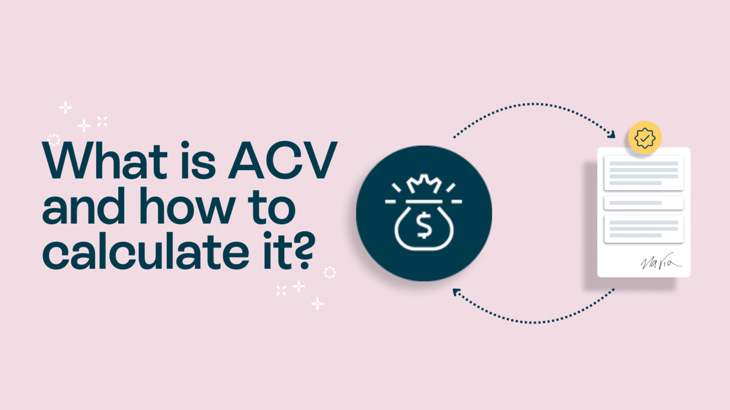 What is Annual Contract Value (ACV) and how to calculate It: A step-by-step guide - Oneflow