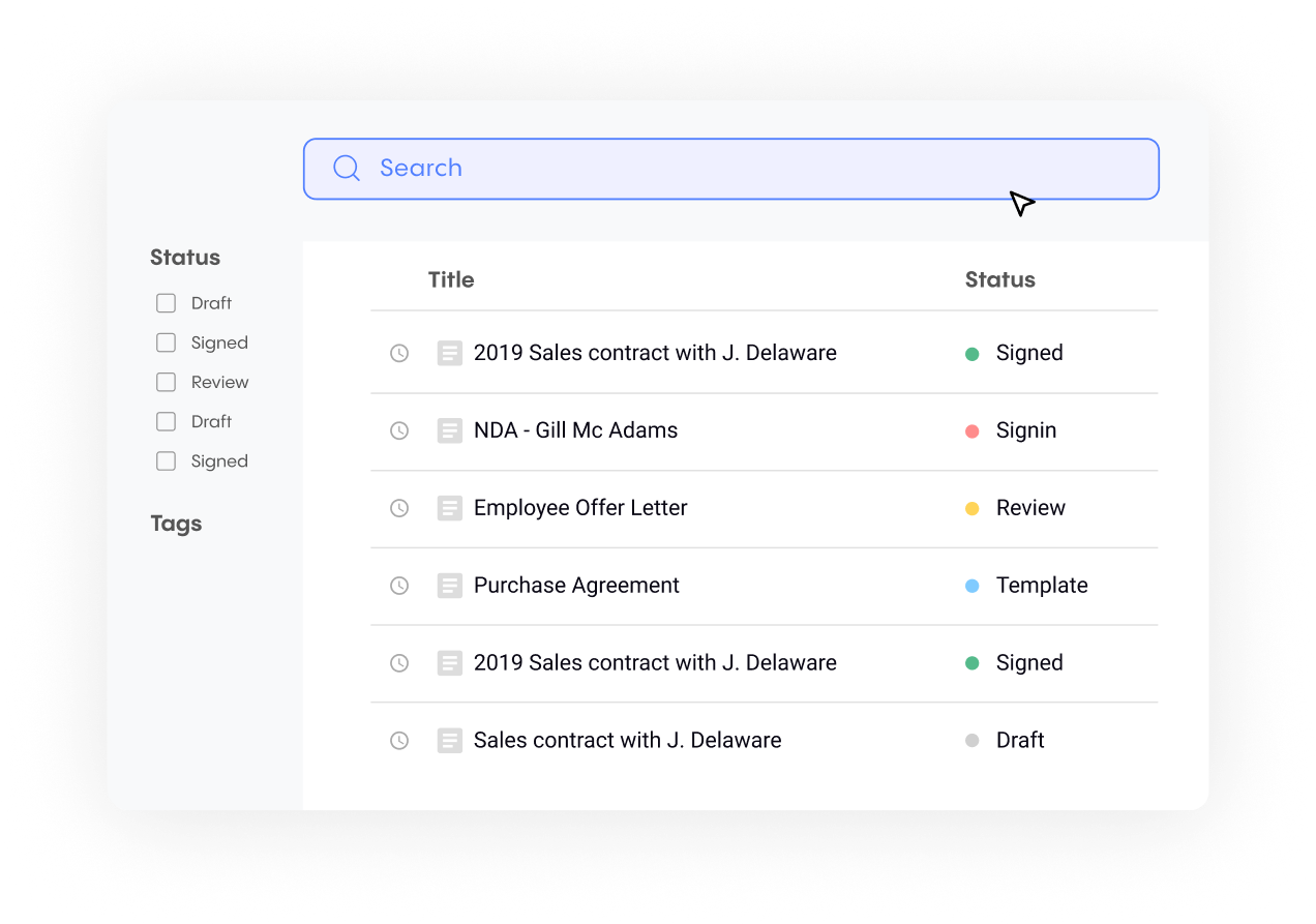 A screenshot of the Concord dashboard