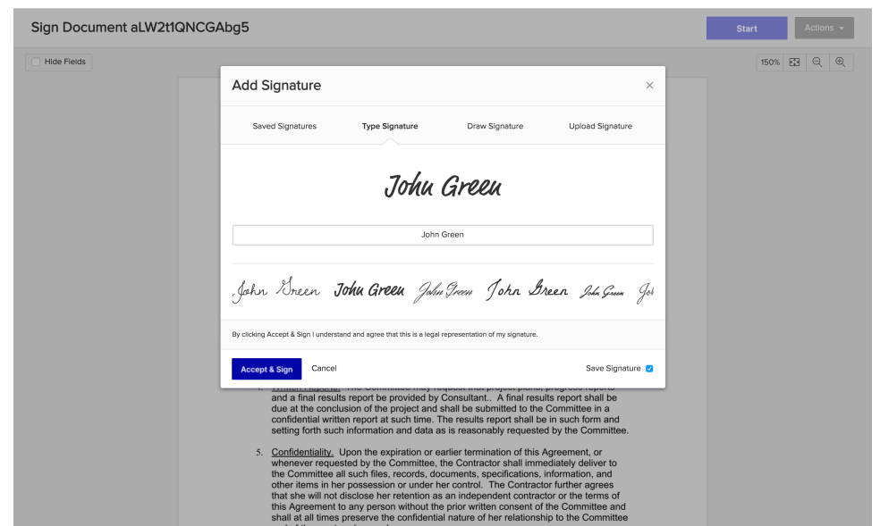 Xodo Sign: One of Adobe Sign alternatives