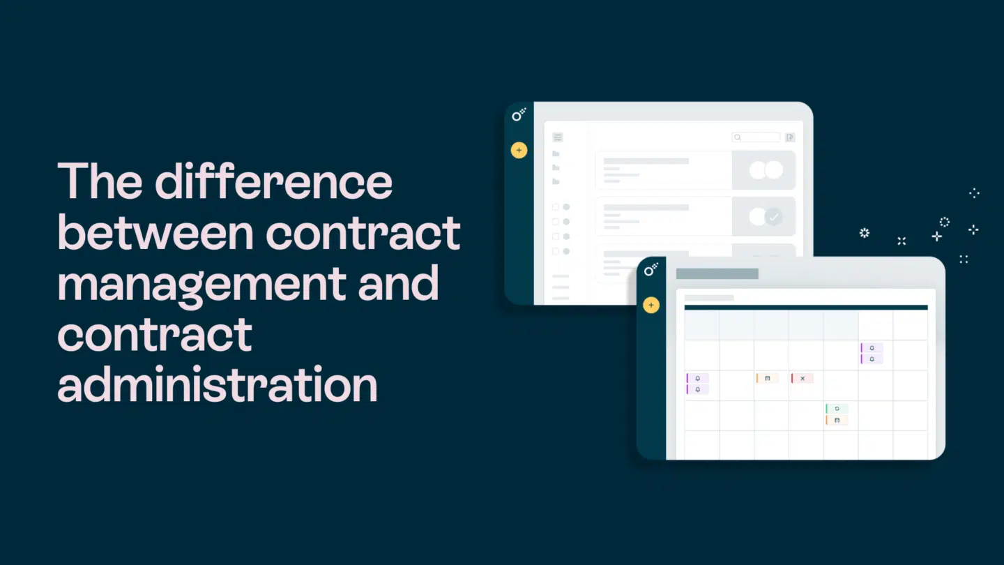 Contract management vs. Contract administration: Yes, there’s a difference - Oneflow