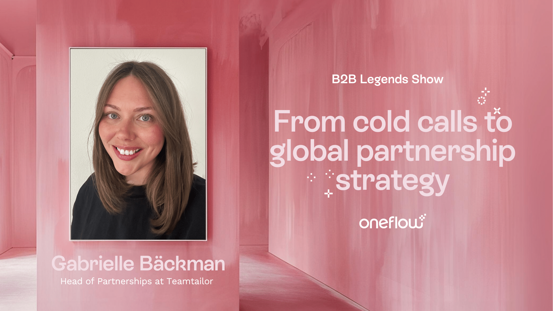 From cold calls to global partnership strategy - Oneflow