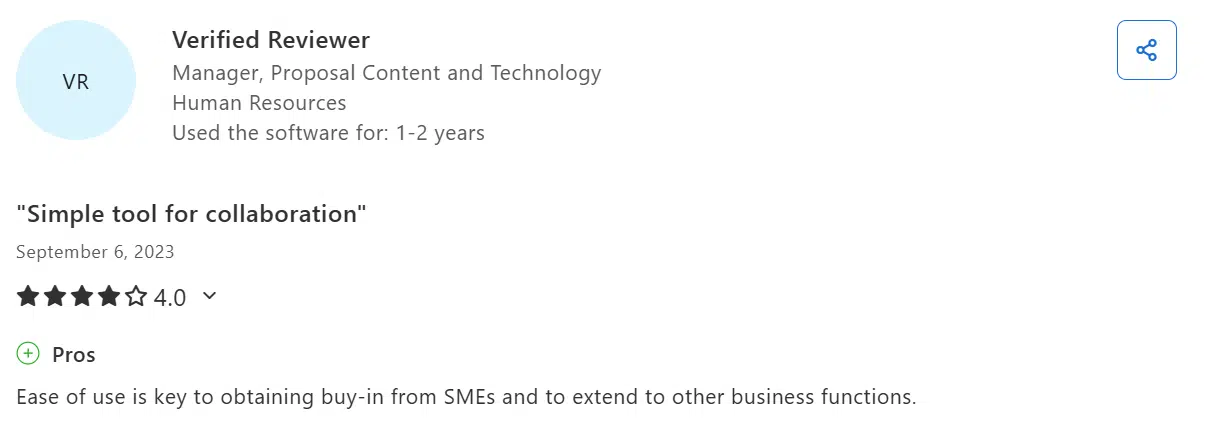 QorusDocs user review