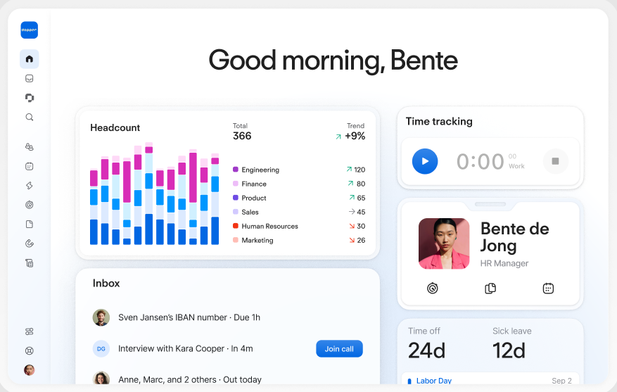 Personio contract management tool for human resources teams