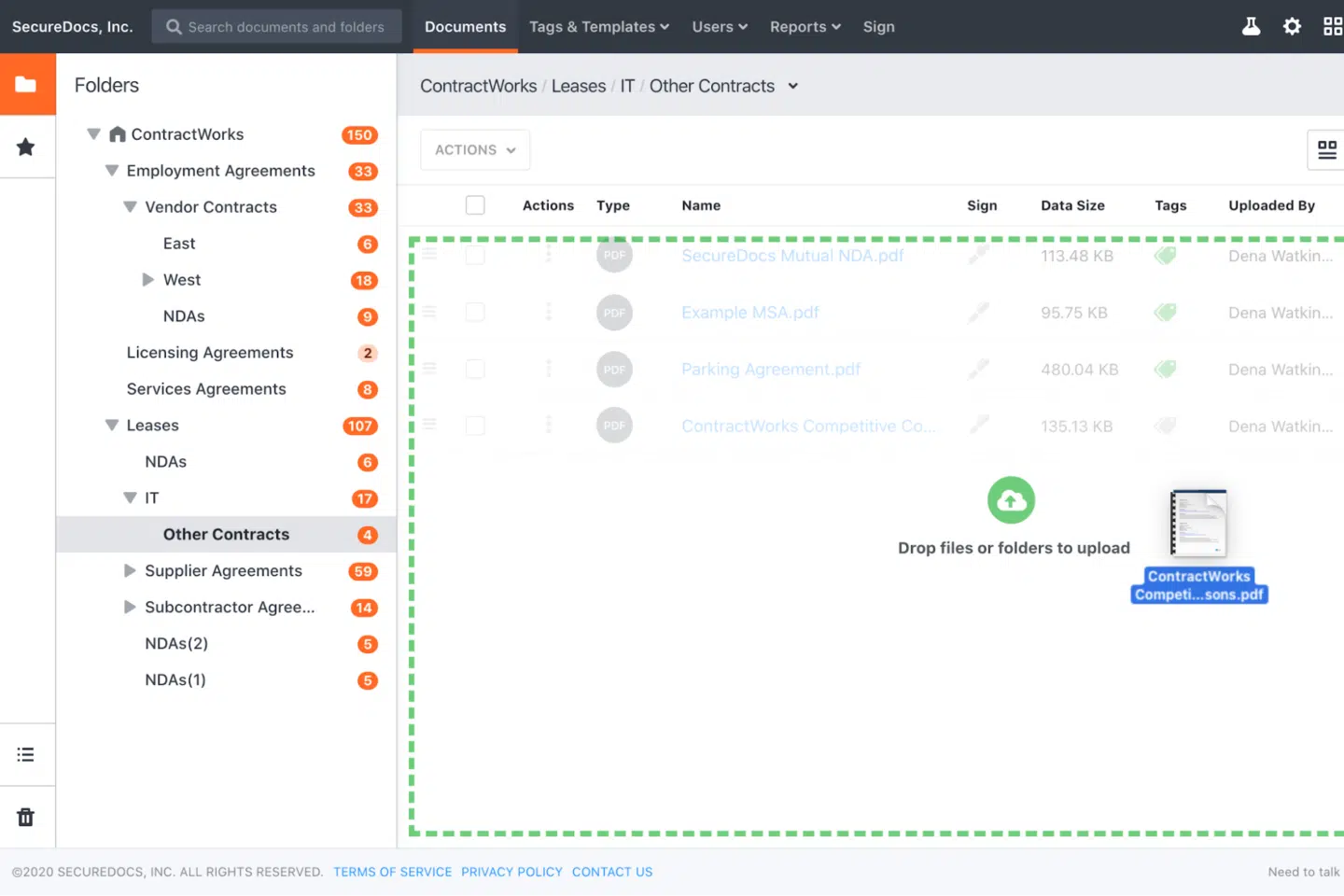 The best Ironclad alternatives (ranked for teams who need connected contract data) 9 ContractWorks contract repository, a budget-friendly Ironclad competitor that meets industry compliance