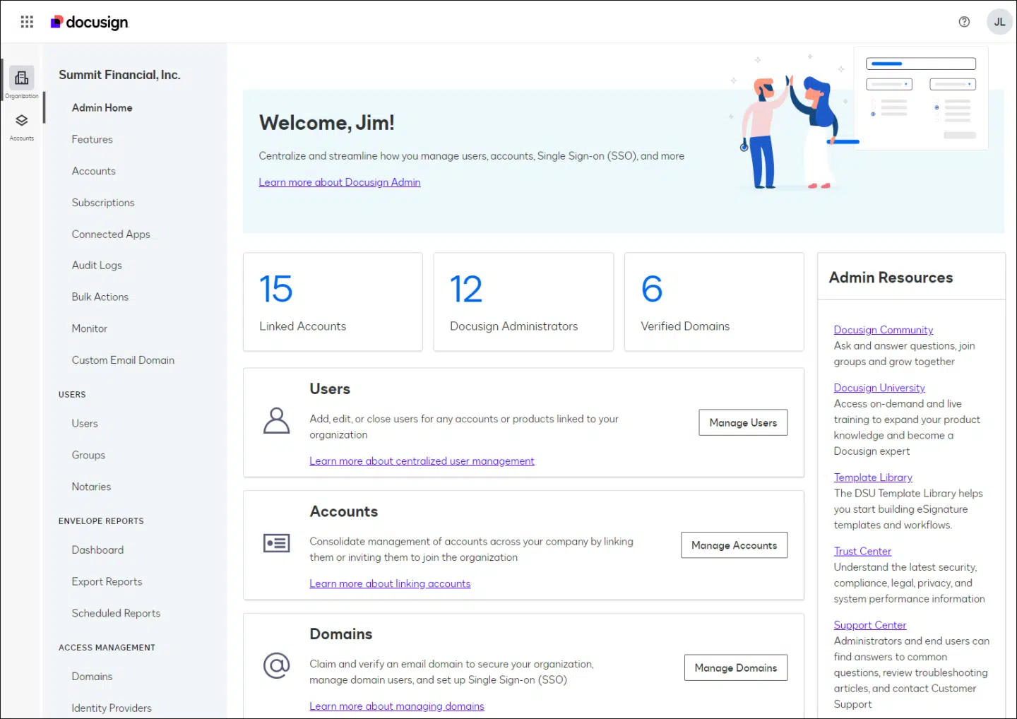DocuSign - bäst för multinationella enterprise-organisationer