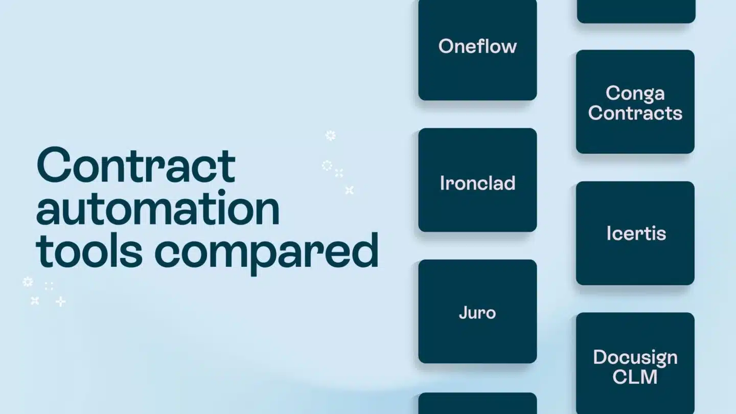 Contract automation tools