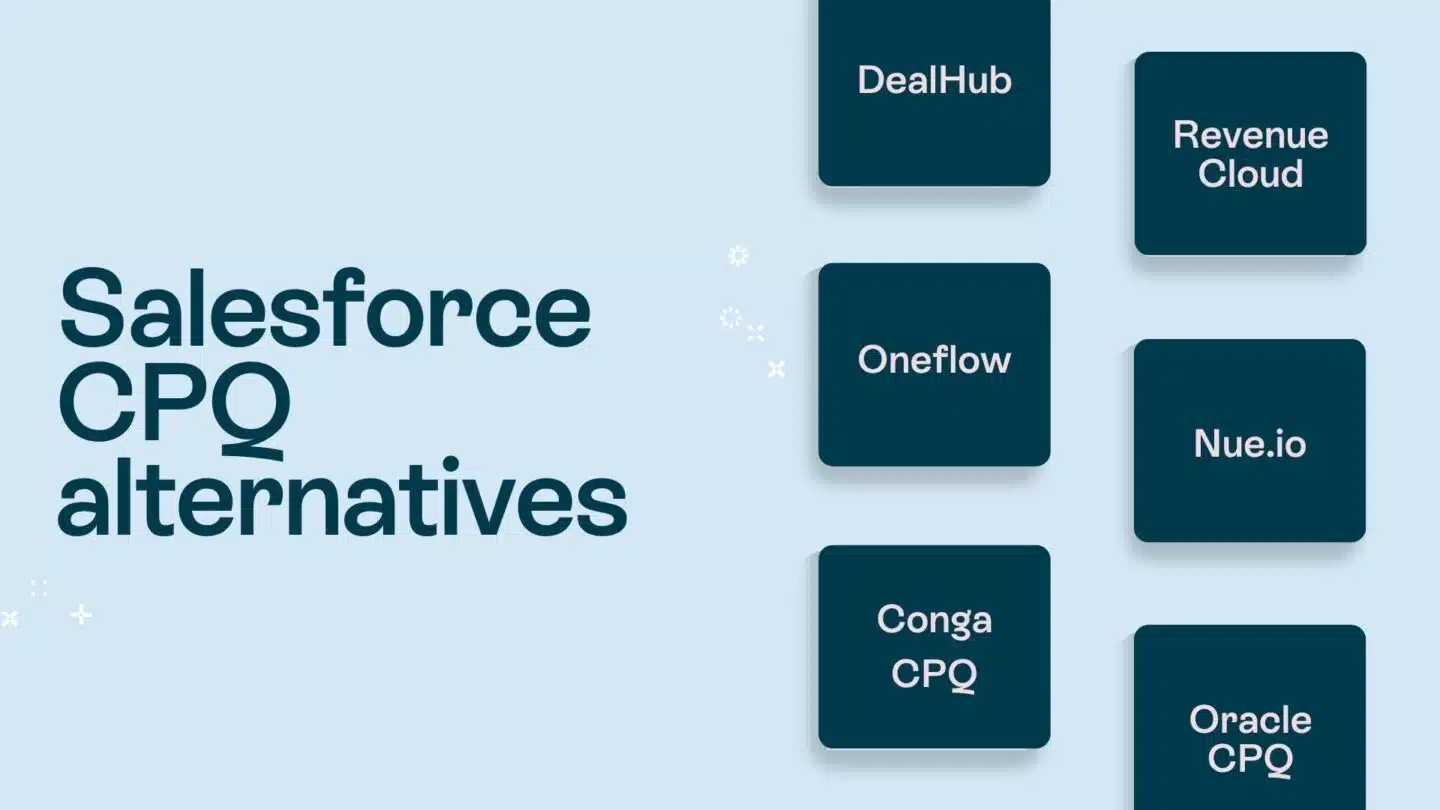 Salesforce CPQ alternatives