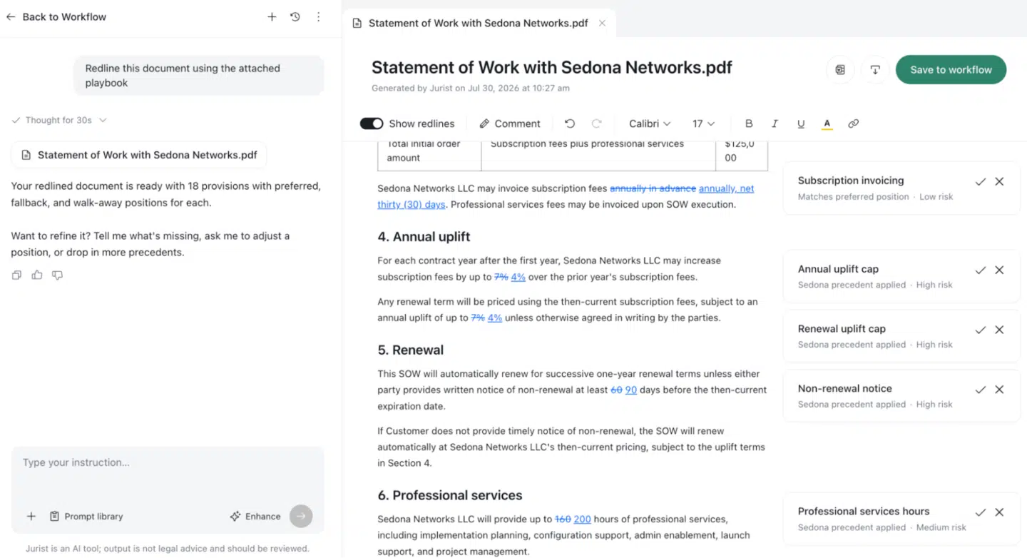 7 best contract risk management software platforms for 2026 2 Ironclad contract lifecycle management software with tools for managing contract risk