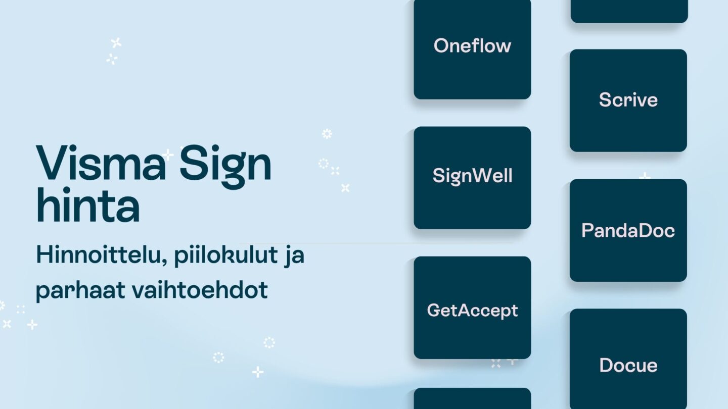 Visma Sign hinta