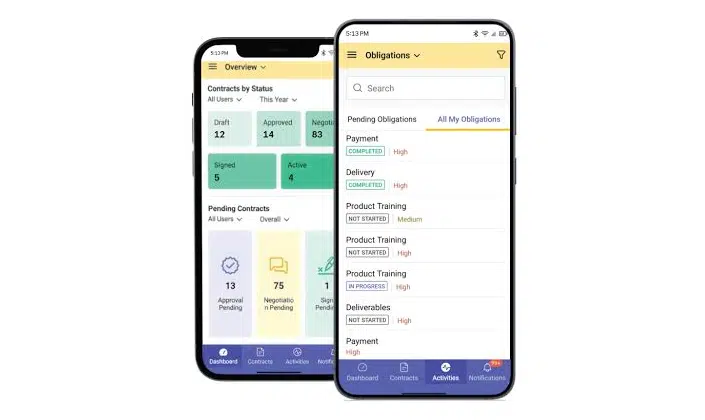 7 best contract management app options for a mobile-first workflow 7 Zoho Contracts lets you implement contract management software on mobile