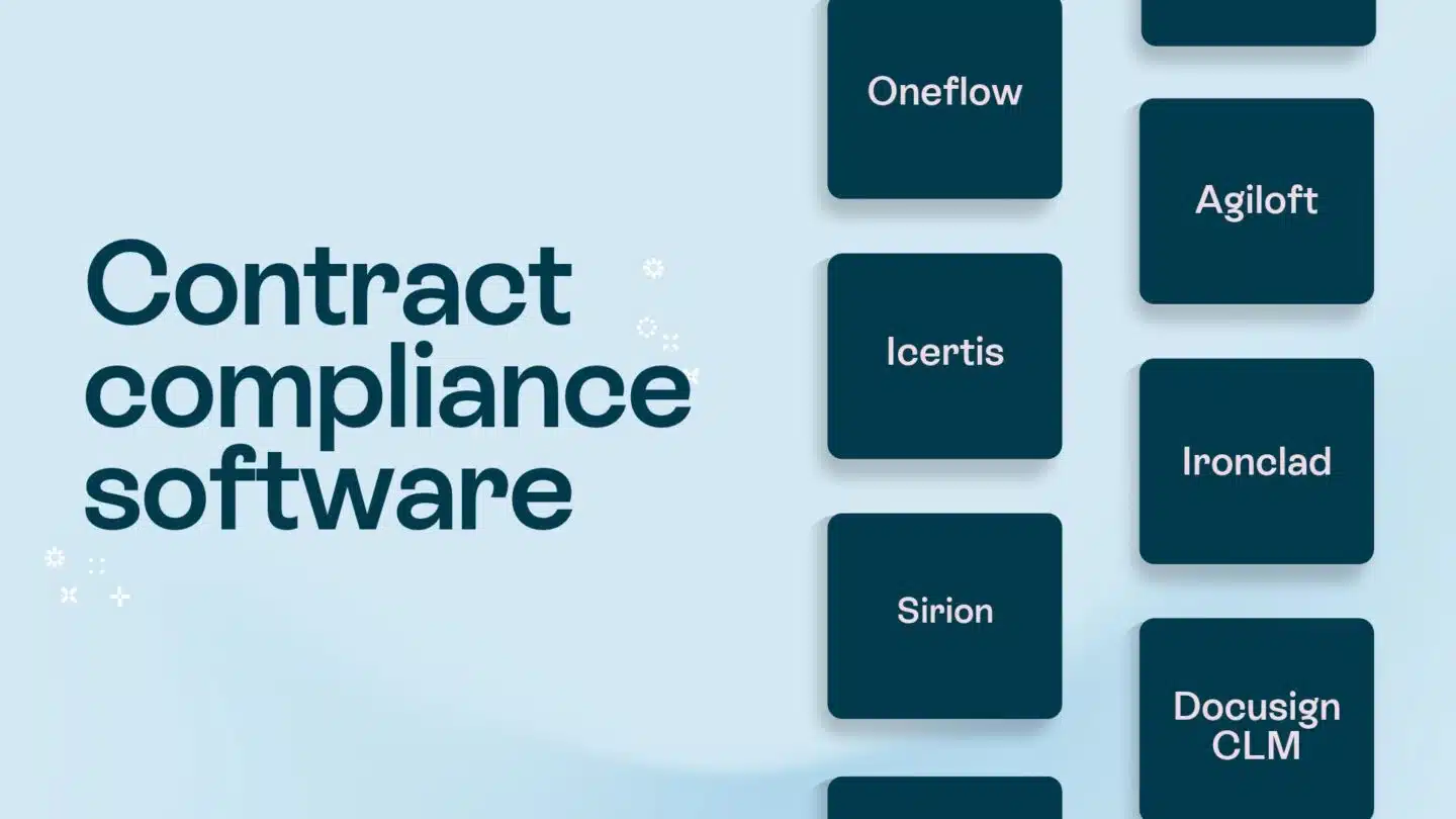 BLOG - contract compliance software